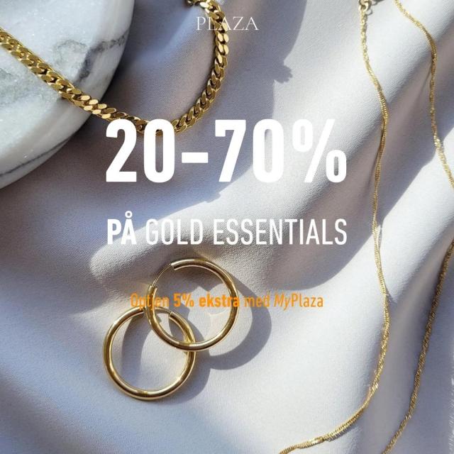 20-70% på Gold Essentials!