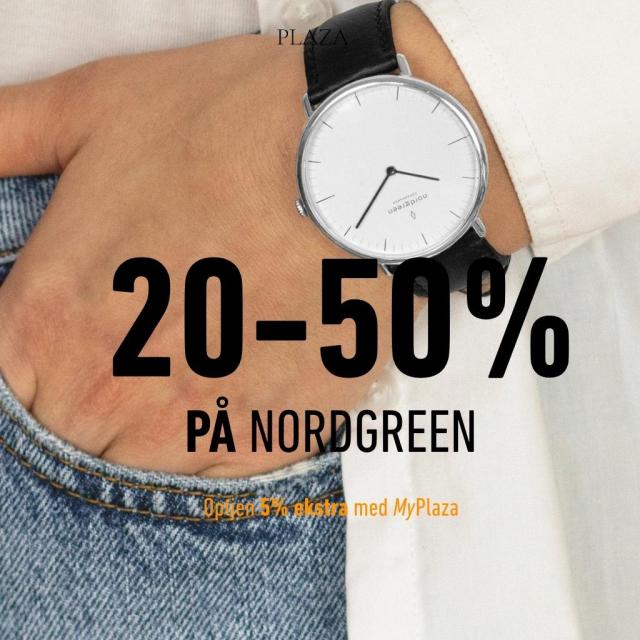 20-50% på Nordgreen!