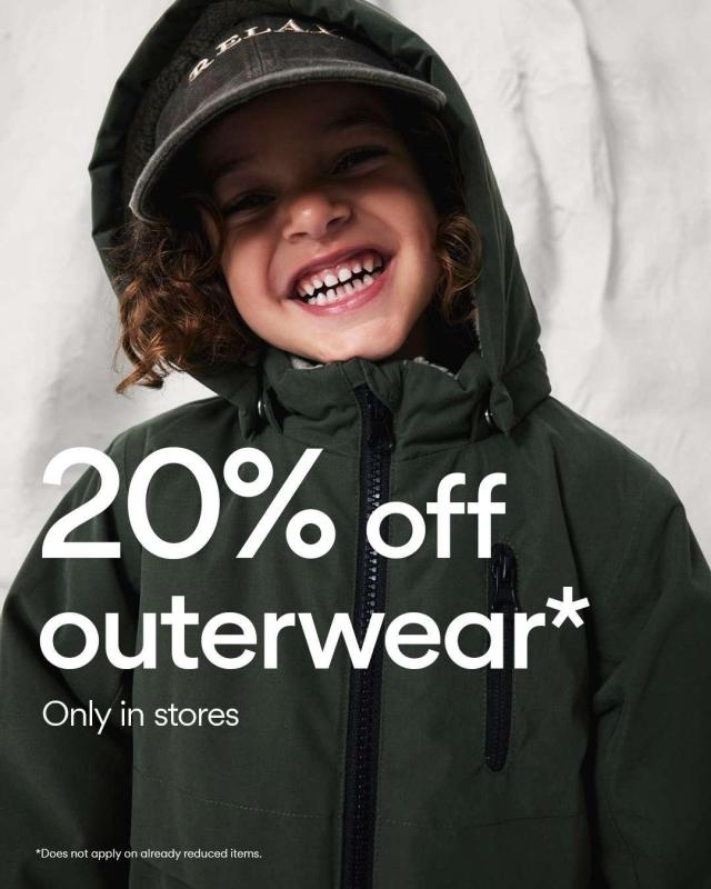 🍂 Spar 20% på alt overtøj!🍂