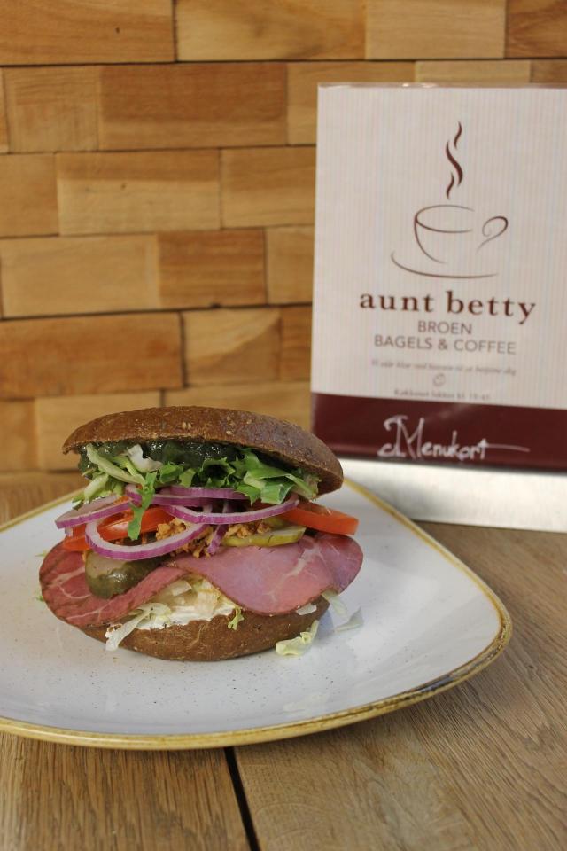 Månedens bagel - Roastbeef🐮