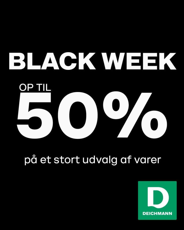 🖤 BLACK WEEK HOS DEICHMANN! 🖤