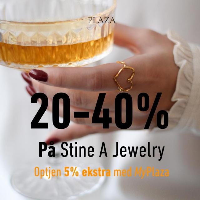 20-40% på Stine A Jewerly!