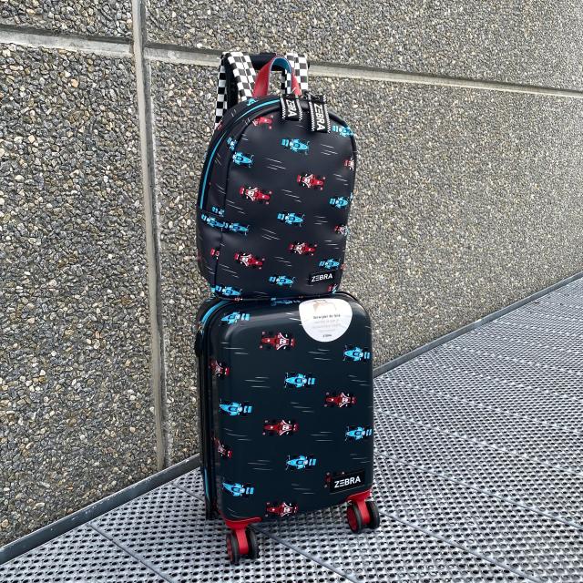 Børnetrolley og rygsæk fra Dugros🏎️🏁