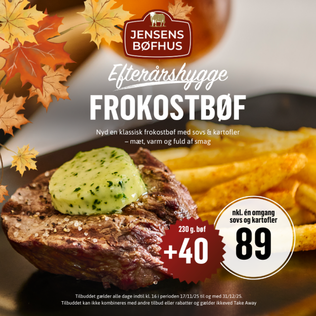 Frokostbøf – klassisk  comfort food