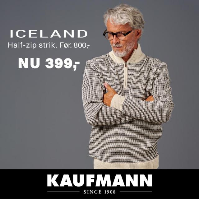 Iceland strik - Kun 399,-