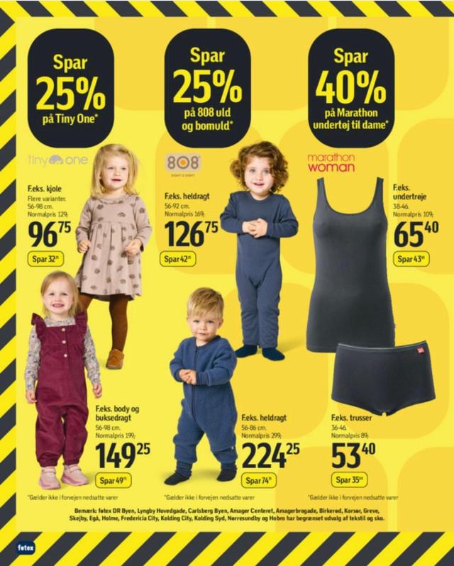 Spar kampagner på masser af textil 