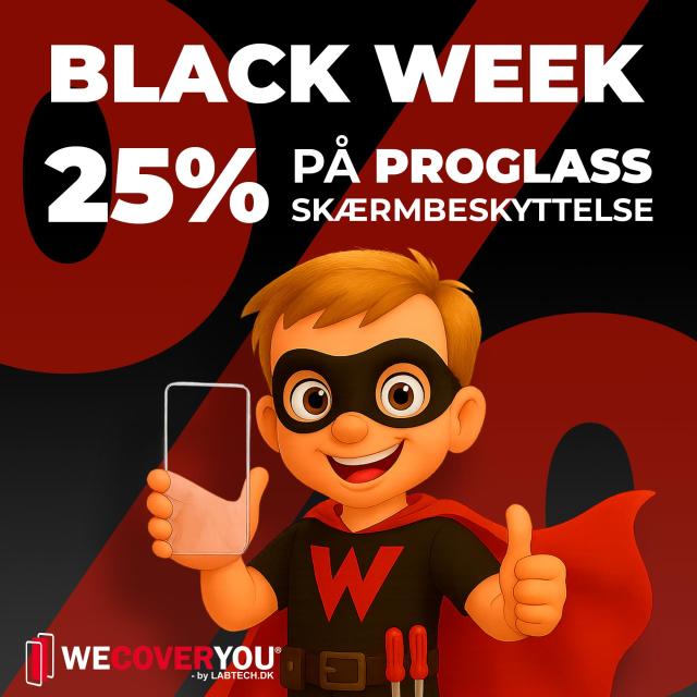 Spar 25% på PROGLASS skærmbeskyttelse