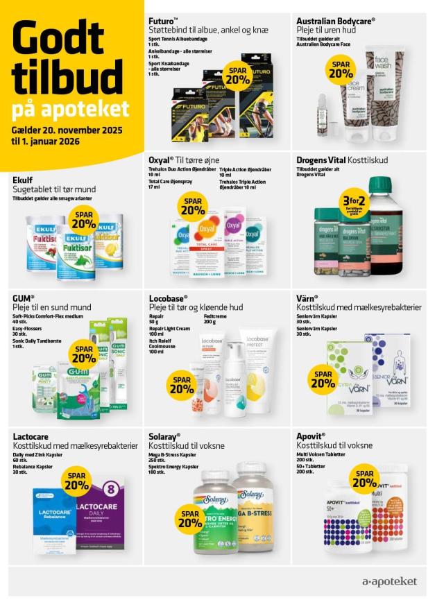 Friske tilbud - lige til at plukke af