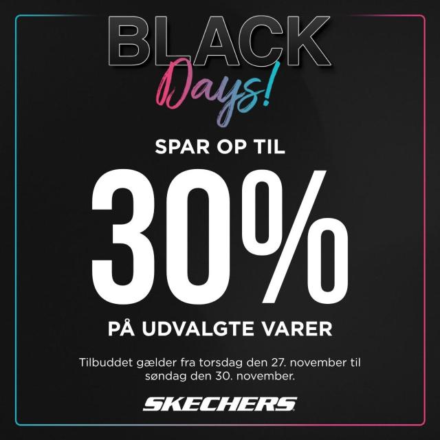 Black Friday hos Skechers 