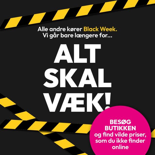 🖤 ALT SKAL VÆK! 🖤