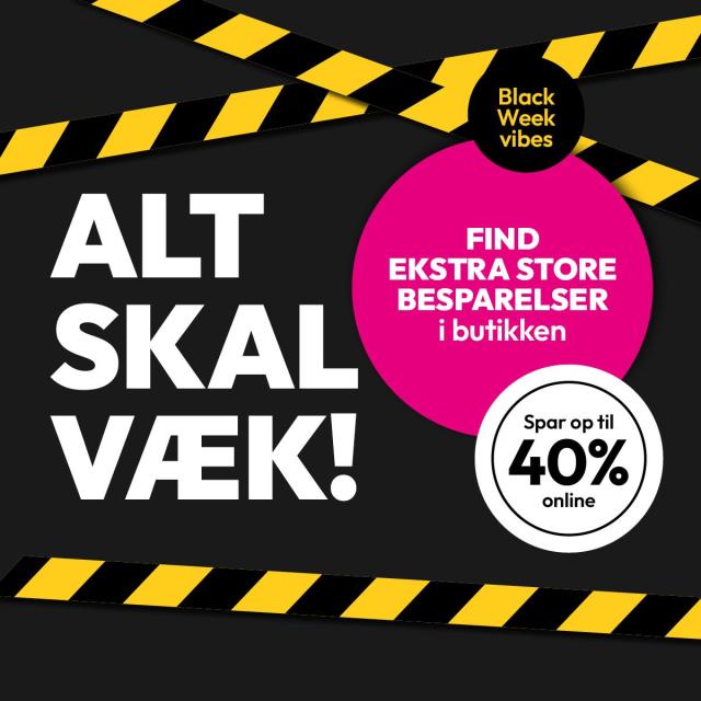 Overalt er der gang i Black Week...