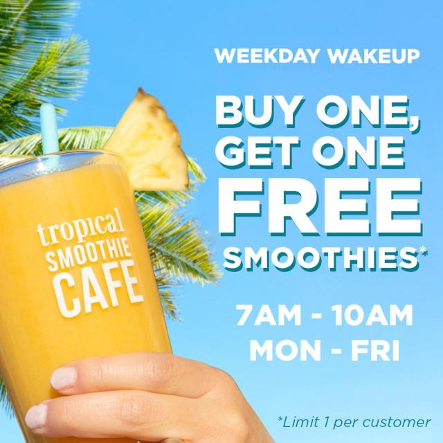 Buy One Smoothie Get One Free
