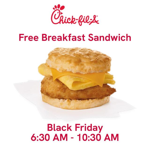 Free Breakfast Sandwich