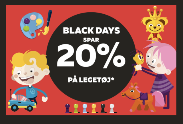 ❗️⚫ I dag starter Black Days ⚫❗️