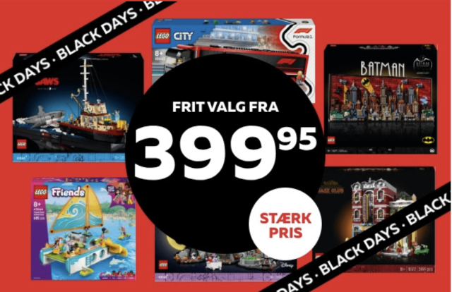 🖤❤️ Stærk pris på ‎LEGO® 💥🖤