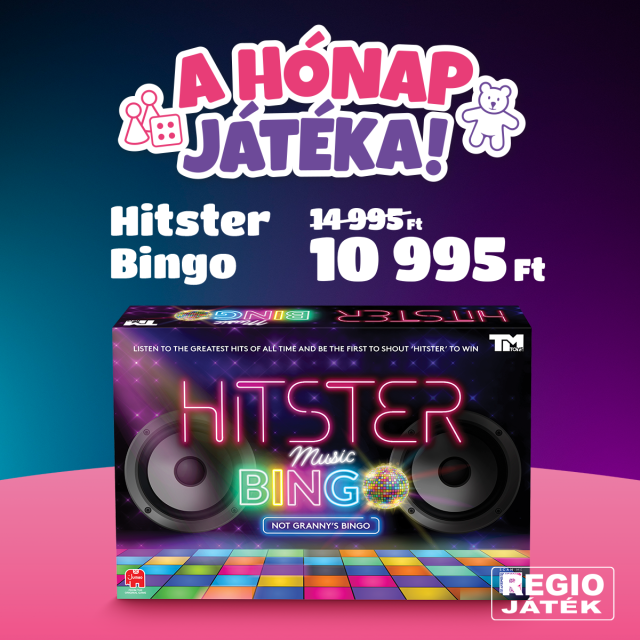 Hónap Játéka - Hitster Bingo