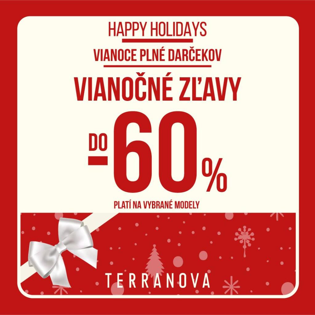 Vianočné zľavy do - 60%