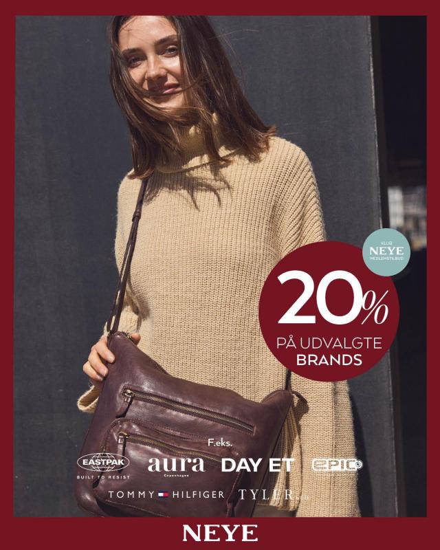20% på udvalgte brands🧑‍🎄