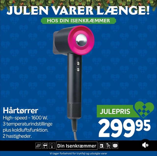 Hårtørrer 👩‍🦱