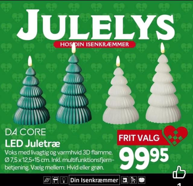 LED Julettæer