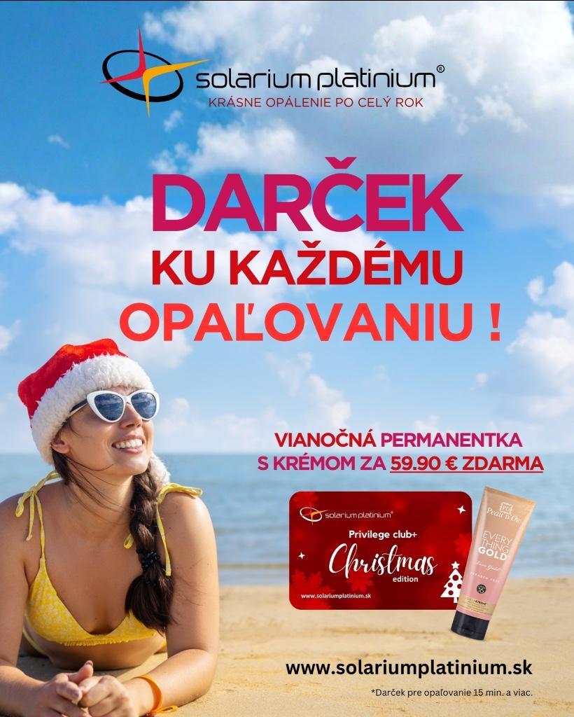 Vianočná karta s darčekom.