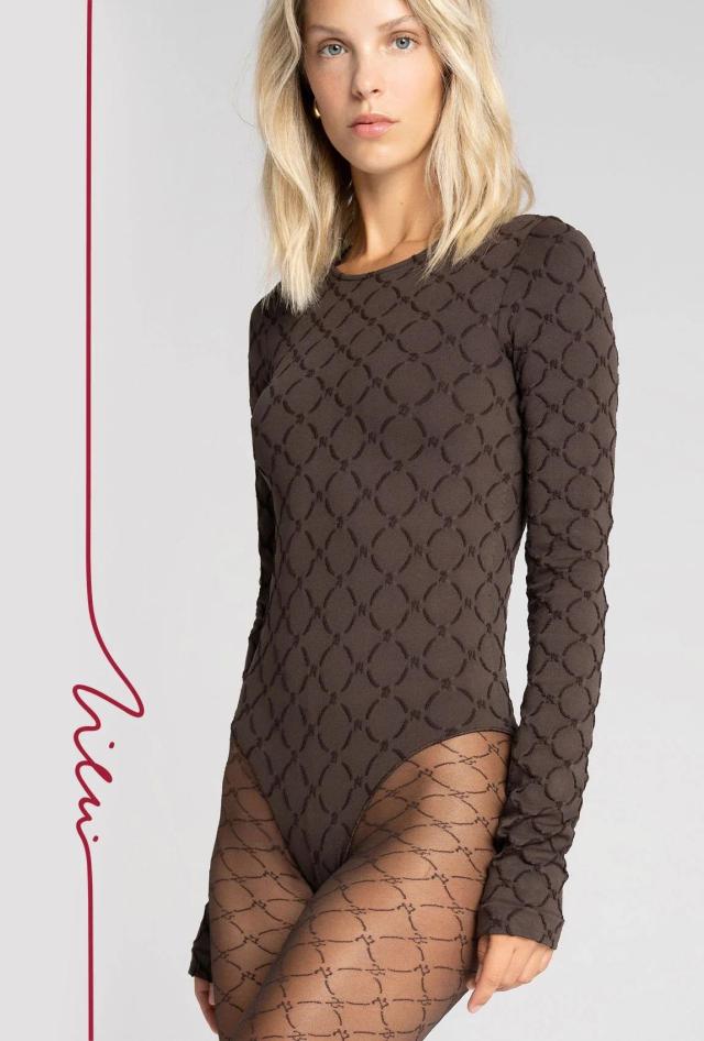 BODY SEAMLES MONOGRAM ZIEŃ X GATTA