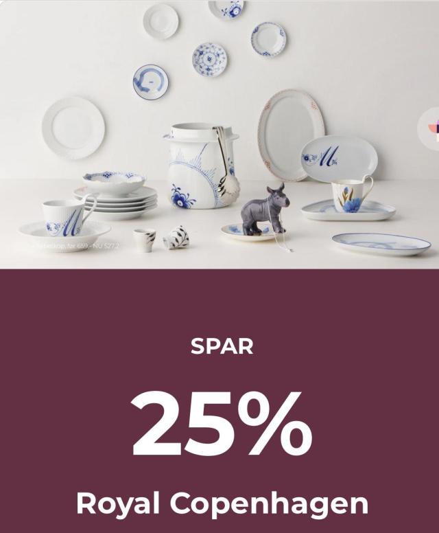 ROYAL COPENHAGEN - SPAR 25%🎄