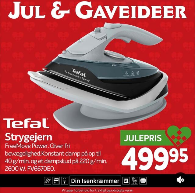 Ledningsfri strygejern