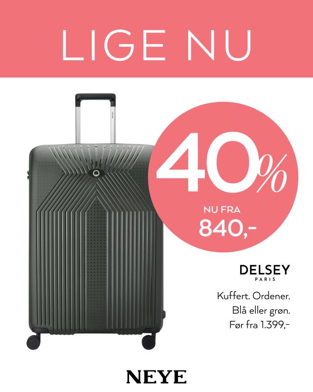 Stærke kuffertilbud 🧳