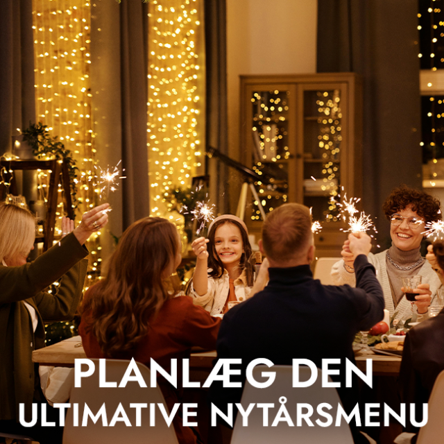 Sådan planlægger du den ultimative nytårsmenu