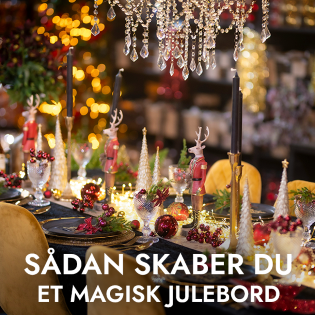 Gør din juleaften ekstra festlig med det perfekte julebord