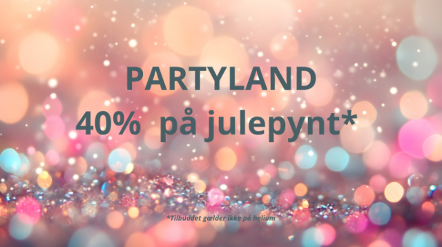 40% på julepynt