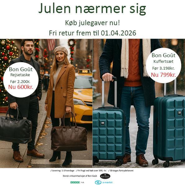 🎄 Køb julegaverne nu hos Bon Goût
