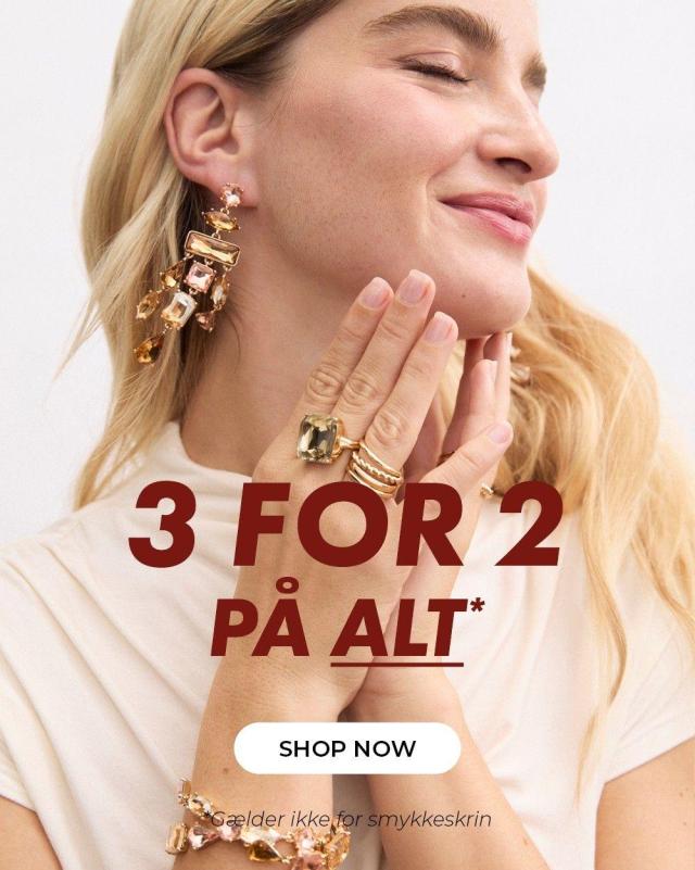 3 for 2 på alt 🌟
