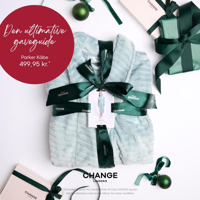 Julegave: Parker morgenkåbe💚