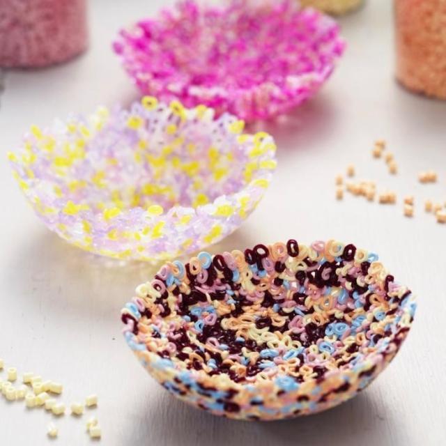 Lav sjove skåle med vores rørperler 🩷🌸