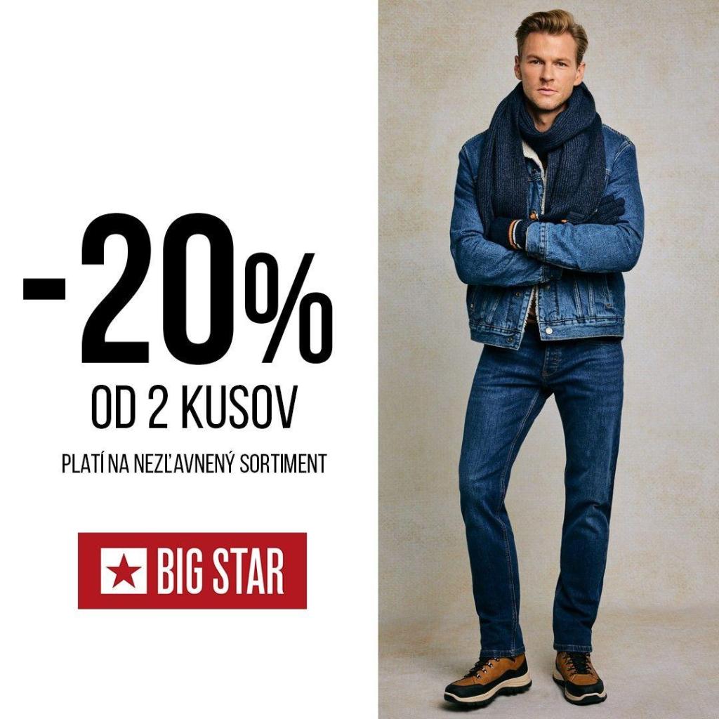 -20% na nezĺavnený tovar