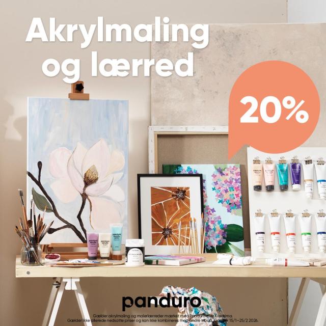 🖼️ Akrylmaling og lærred 🎨