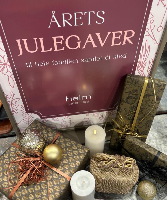 Du kan stadig nå at købe din julegave hos Helm✨🎁🙌🏼