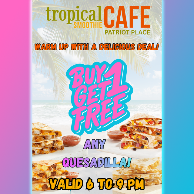 Buy One Get One Free Quesadillas