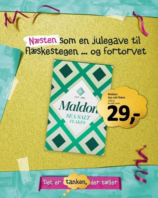 Næsten som en julegave til flæskestegen.. og fortovet