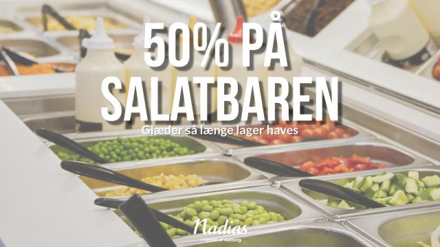 SPAR 50% PÅ SALATBAR