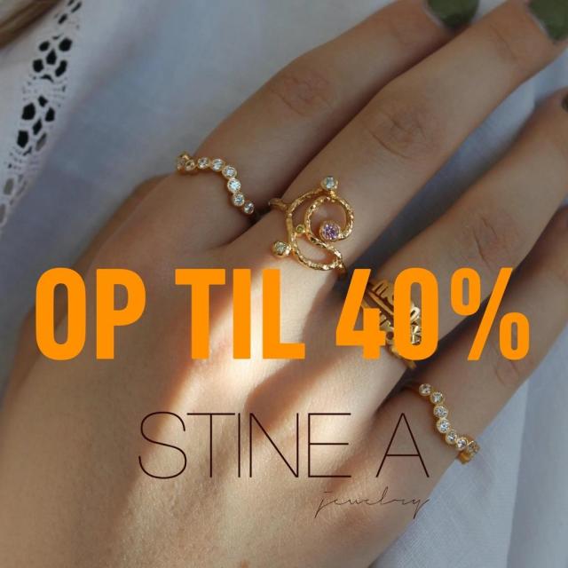 Spar op til 40% på Stine A Jewelry!
