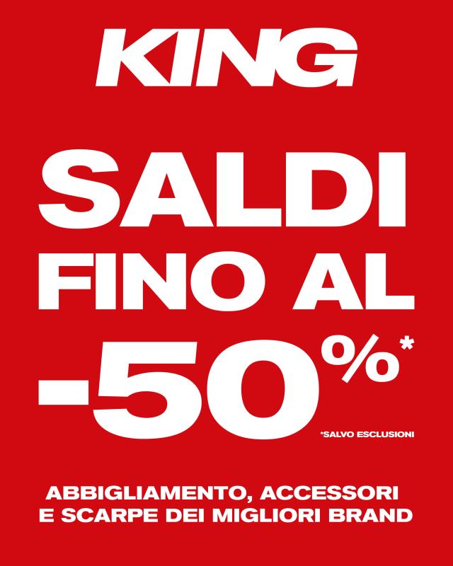 SALDI DA KING 🚨