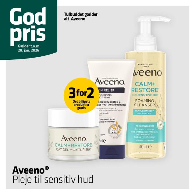 3for2 - det billigste produkt gratis