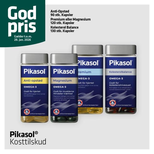 Godt tilbud til dit kolesterol