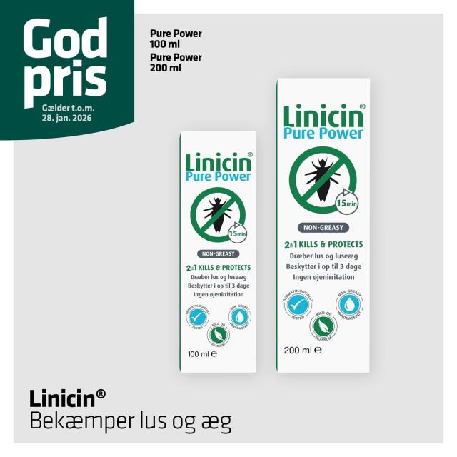 Godt tilbud mod lus og æg