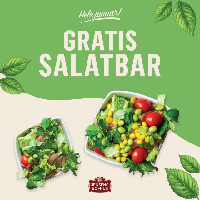 Gratis Salatbar i Januar