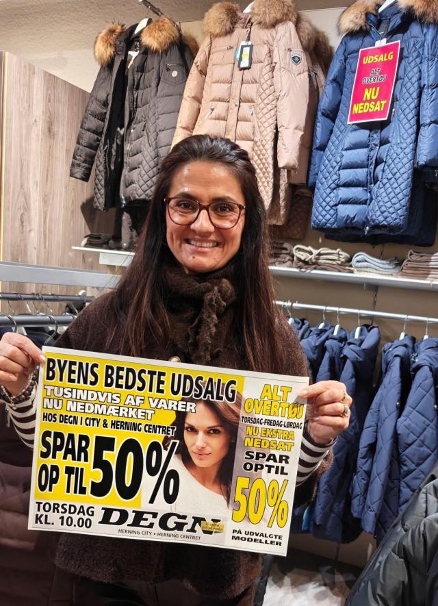 Alt Overtøj nu ekstra nedsat