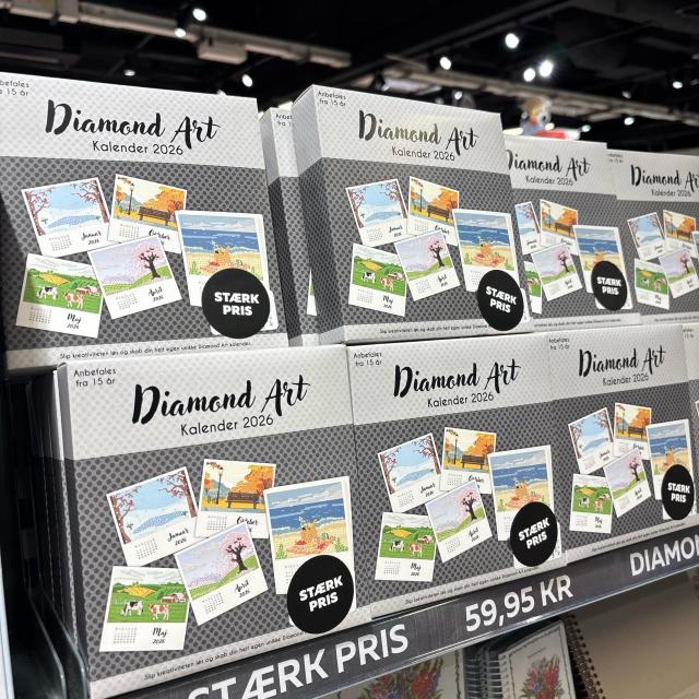 Diamond art kalender 